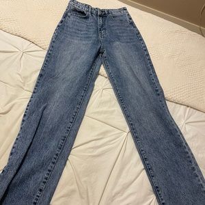 high rise jeans from shein! never worn!